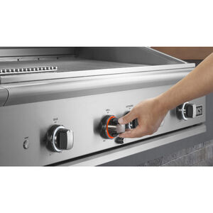 DCS Series 9 48 in. 3-Burner Built-In Liquid Propane Gas Grill with Rotisserie, Sear Burner & Smoke Box - Stainless Steel, , hires