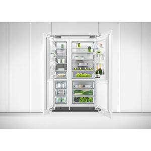 Fisher & Paykel Series 11 18 in. 7.8 cu. ft. Built-In Upright Freezer with Ice Maker, Adjustable Shelves & Digital Control - Custom Panel Ready, , hires