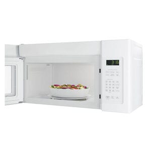 GE 30 in. 1.6 cu. ft. 950W Over-the-Range Microwave with 300 CFM - White, White, hires