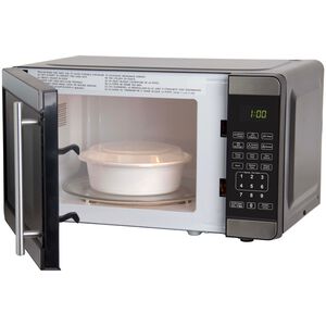 Avanti 18 in. 0.7 cu. ft. 700W Countertop Microwave - Stainless Steel, Stainless Steel, hires