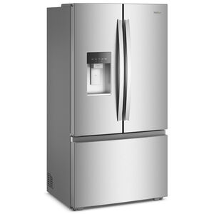 Whirlpool 36 in. 23.4 cu. ft. Smart Counter Depth French Door Refrigerator with Ice & Water Dispenser - Fingerprint Resistant Stainless Steel, , hires