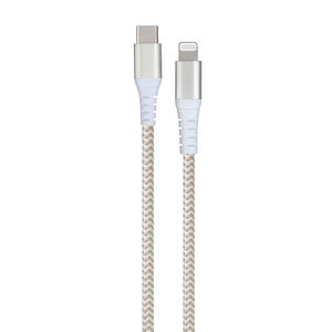 Helix USB-C to Lightning 5ft Cable - White, White, hires