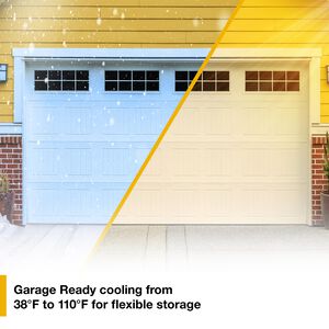 Whirlpool 33 in. 21.3 cu. ft. Garage-Ready Top Freezer Refrigerator - White, White, hires