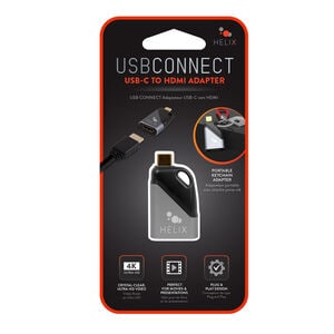 Helix USB-C to HDMI Travel Adapter, , hires