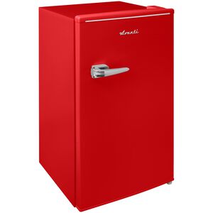 Avanti 18 in. 3.1 cu. ft. Mini Fridge with Freezer Compartment - Red, Red, hires