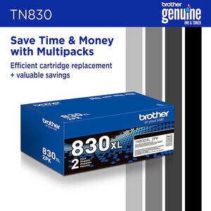 Brother TN830 Black Toner Cartridge, , hires