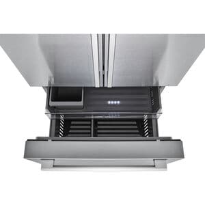 LG Studio 36 in. 26.5 cu. ft. Smart Counter Depth French Door Refrigerator with Internal Water Dispenser - PrintProof Stainless Steel, PrintProof Stainless Steel, hires