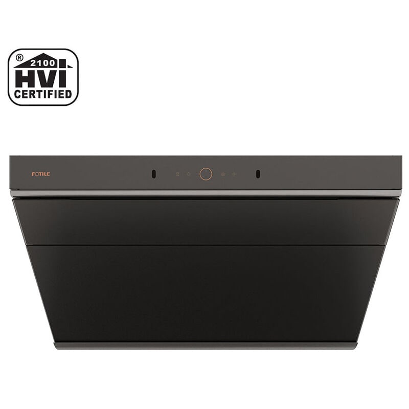 Fotile Prestige Performance Series 36 in. Ducted Standard Style Range Hood with 1100 CFM, 4 Fan Speeds & 2 LED Lights - Onyx Black, , hires