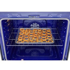 LG 30 in. 6.3 cu. ft. Smart Air-Fry True European Convection Electric Range with Radiant Burners Stainless Steel, , hires