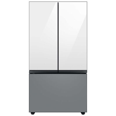 Samsung Bespoke 36 in. 30.1 cu. ft. Smart French Door Refrigerator with Beverage Center & Internal Water Dispenser - Samsung Bespoke Panel Required | RF30BB6600AP