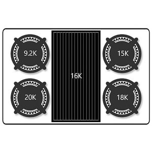 Wolf 36 in. 4-Burner Natural Gas Rangetop with Grill & Power Burner - Stainless Steel, , hires