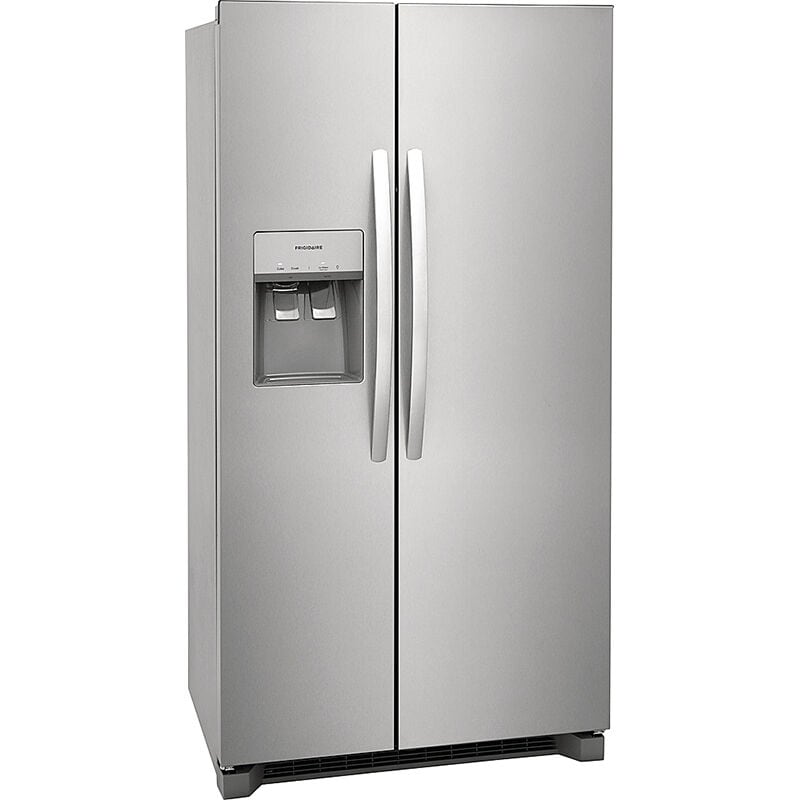 Frigidaire 36 in. 22.3 cu. ft. Counter Depth Side by Side Refrigerator with Ice & Water Dispenser - Stainless Steel, , hires