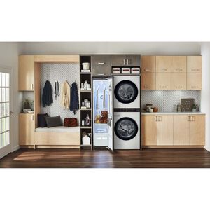 LG 27 in. WashTower with 4.5 cu. ft. Washer with 6 Wash Programs & 7.4 cu. ft. Gas Dryer with 6 Dryer Programs, Sensor Dry & Wrinkle Care - White, White, hires