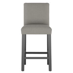 Skyline Furniture 31" Bar Stool in Linen Fabric - Grey, Grey, hires