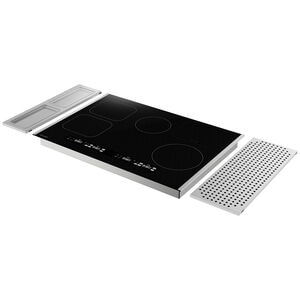 Sharp 30 in. 4-Burner Induction Cooktop with Simmer Burner & Power Burner - Black, , hires