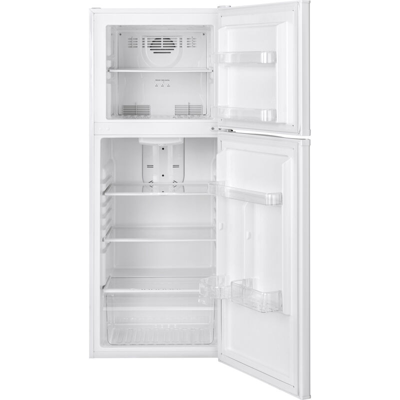 Haier 24 in. 9.8 cu. ft. Counter Depth Top Freezer Refrigerator - White, White, hires