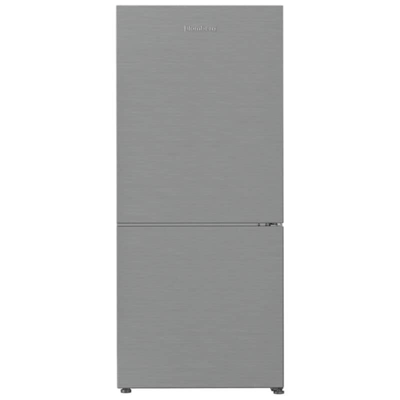 Blomberg 30 in. 16.1 cu. ft. Counter Depth Bottom Freezer Refrigerator - Stainless Steel, , hires