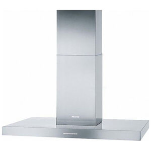 Miele 36 in. Chimney Style Range Hood with 4 Speed Settings, Convertible Venting & 4 LED Lights - Stainless Steel, , hires