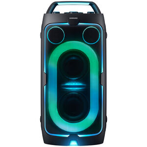 Samsung Sound Tower Portable Party Speaker with Built-in Battery & Wheels - Black, , hires