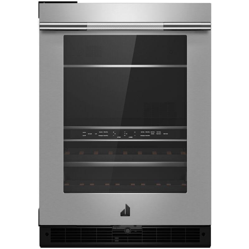 JennAir Rise Series 24 in. 5.0 cu. ft. Built-In Beverage Center with Fixed Shelves & Digital Control - Stainless Steel, , hires