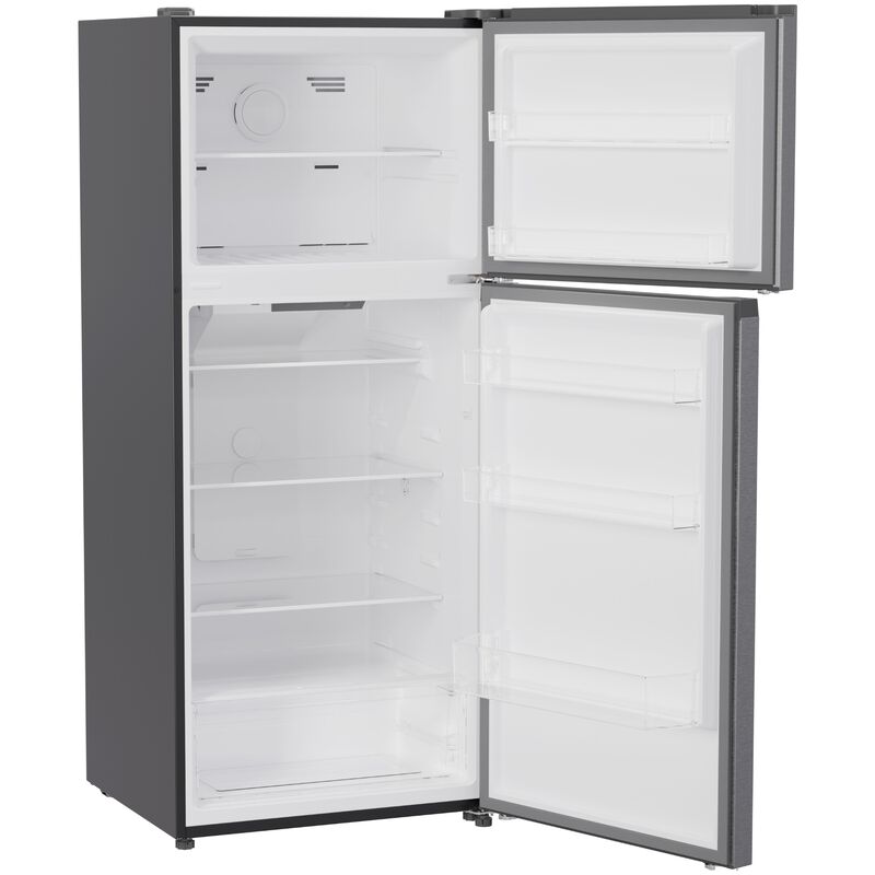 Avanti 28 in. 14.6 cu. ft. Counter Depth Garage-Ready Top Freezer Refrigerator - Stainless Steel, Stainless Steel, hires