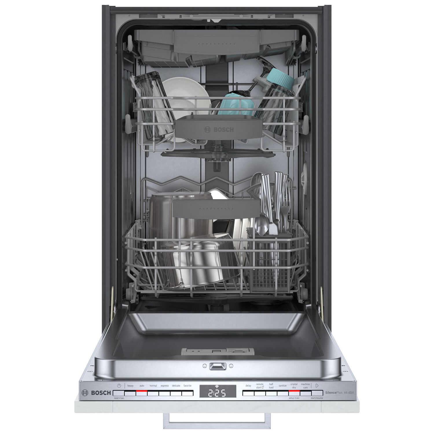 Bosch 800 Series 18 in. ADA Compliant Top Control Smart Dishwasher