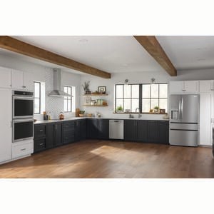 Frigidaire Gallery 24 in. Top Control Dishwasher with 52 dBa Sound Level & Pocket - Stainless Steel, Stainless Steel, hires