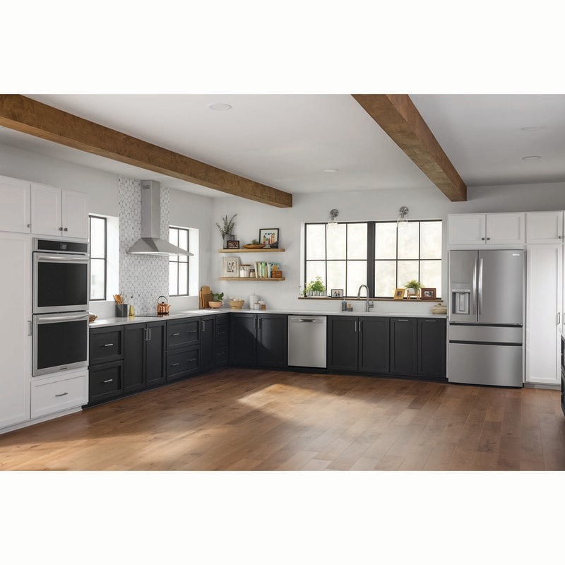 Frigidaire Gallery 24 in. Top Control Dishwasher with 52 dBa Sound Level & Pocket - Stainless Steel, Stainless Steel, hires