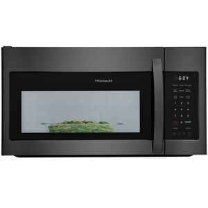Frigidaire 30 in. 1.8 cu. ft. 1000W Over-the-Range Microwave with 300 CFM - Black Stainless, Black Stainless, hires