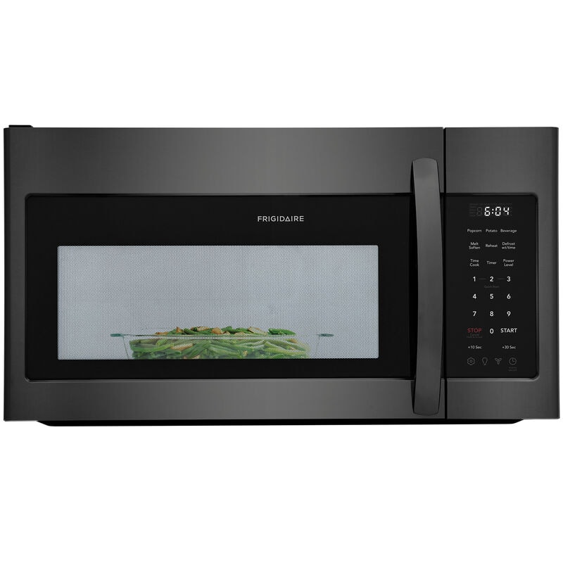 Frigidaire 30 in. 1.8 cu. ft. 1000W Over-the-Range Microwave with 300 CFM - Black Stainless, Black Stainless, hires