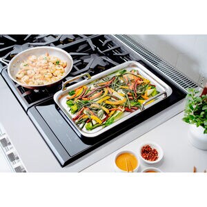 Thermador Pro Grand Professional Series 48 in. 8.2 cu. ft. Smart True European Convection Double Oven Dual Fuel Range with 6 Sealed Burners - Stainless Steel, , hires