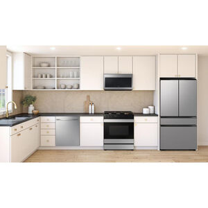 Samsung Bespoke 36 in. 22.9 cu. ft. Smart Counter Depth 4-Door French Door Refrigerator with Internal Water Autofill Pitcher & Beverage Center - Fingerprint Resistant Stainless Steel, , hires
