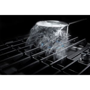 JennAir Euro-Style 36 in. 5-Burner Natural Gas Cooktop with Downdraft, Simmer Burner & Power Burner - Stainless Steel, , hires