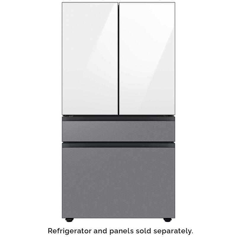 Samsung BESPOKE 4-Door French Door Middle Panel for Refrigerators - Stainless Steel, , hires