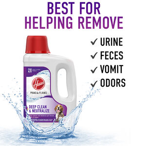 Hoover Paws & Claws 64oz. Carpet Cleaning Formula, , hires
