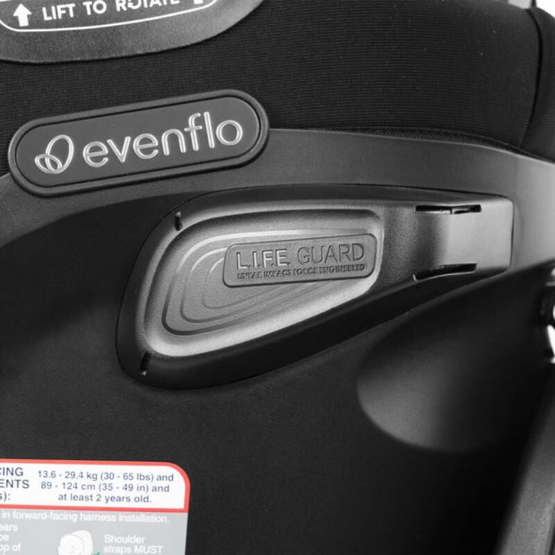 Evenflo Revolve 360 Extend Convertible Car Seat - Moonstone Gray, , hires