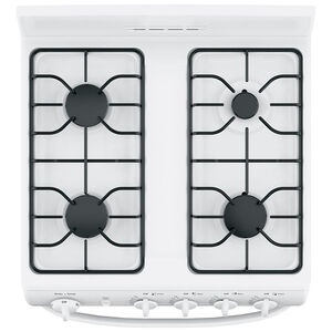 Hotpoint 24 in. 2.9 cu. ft. Gas Range with 4 Sealed Burners - White, , hires