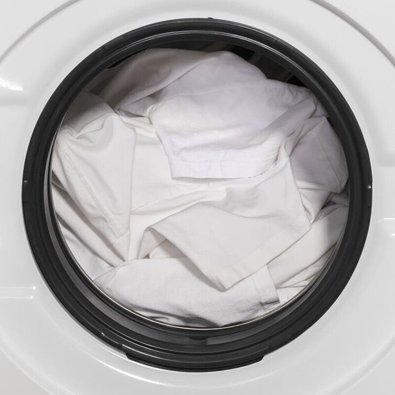 GE 24 in. 2.4 cu. ft. Electric All-in-One Front Load Washer-Dryer Combo  with Sensor Dry - White