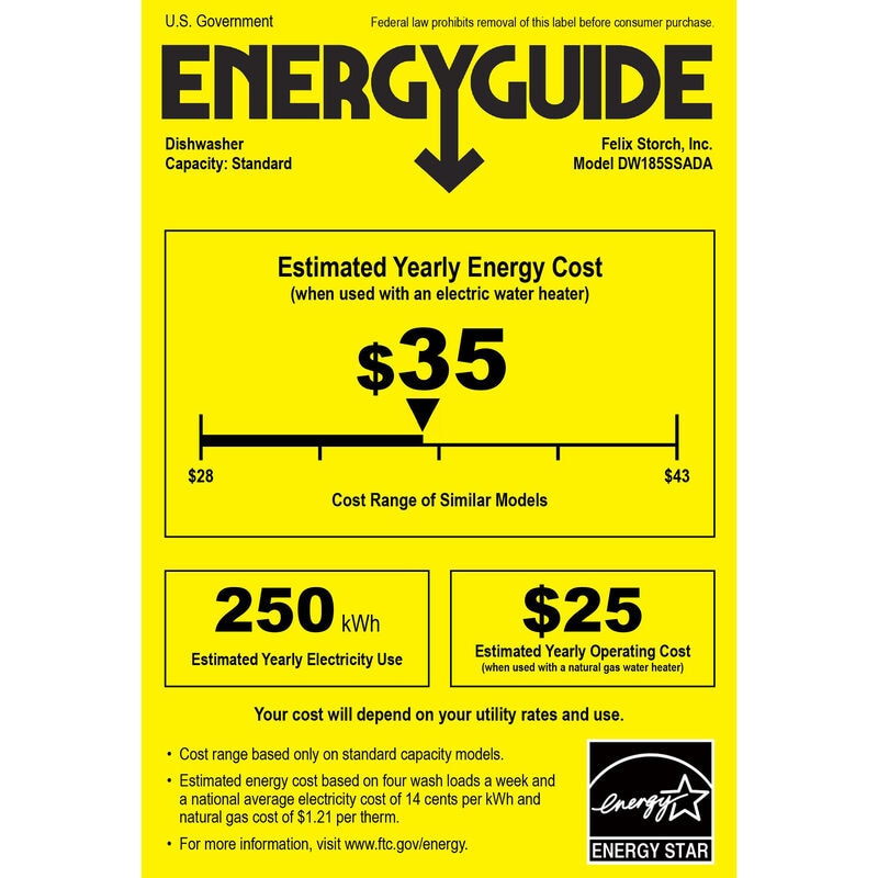 Summit 18 in. Top Control Dishwasher with 47 dBa Sound Level - Stainless Steel, , hires