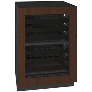 U-Line The Seamless Collection 24 in. Outdoor Undercounter Wine Cooler with Wire Racks, Dual Temperature Zones & 42-Bottle Capacity - Custom Panel Ready, , hires