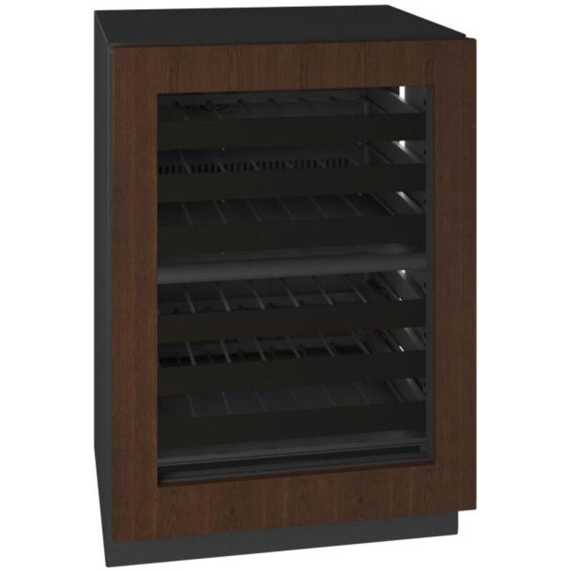 U-Line The Seamless Collection 24 in. Outdoor Undercounter Wine Cooler with Wire Racks, Dual Temperature Zones & 42-Bottle Capacity - Custom Panel Ready, , hires