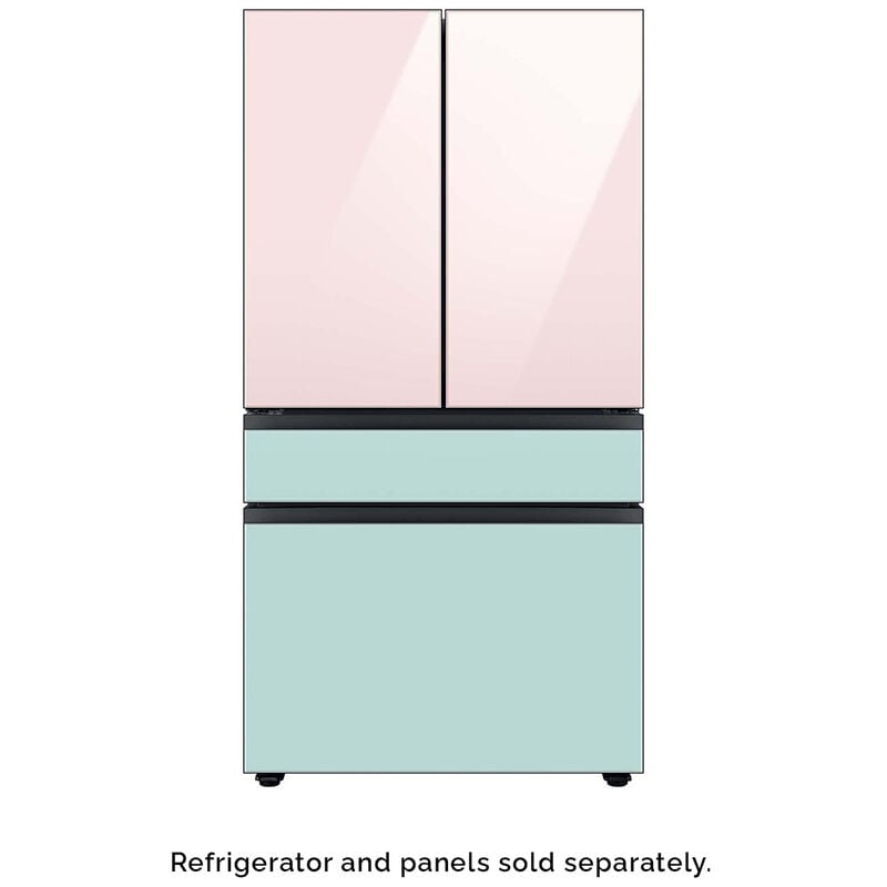 Samsung BESPOKE 4-Door French Door Middle Panel for Refrigerators - Morning Blue Glass, , hires