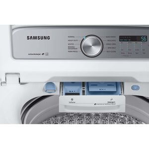 Samsung 28 in. 5.0 cu. ft. Top Load Washer with Active WaterJet - White, , hires