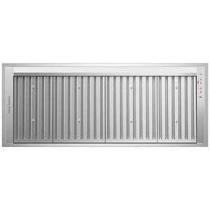 Fisher & Paykel Series 9 48 in. Standard Style Range Hood with 5 Speed Settings, 1100 CFM & 1 LED Light - Stainless Steel, , hires