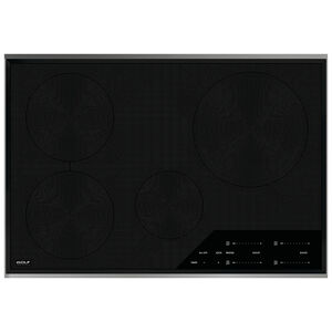 Wolf Transitional Series 30 in. 4-Burner Induction Cooktop with Simmer Burner - Stainless Steel, , hires
