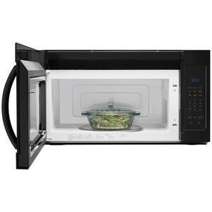 Whirlpool 30 in. 1.7 cu. ft. 1000W Over-the-Range Microwave with 300 CFM - Black, Black, hires