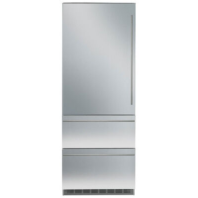 Liebherr 30 in. Built-In 14.1 cu. ft. Counter Depth Bottom Freezer Refrigerator - Custom Panel Ready | HC-1571