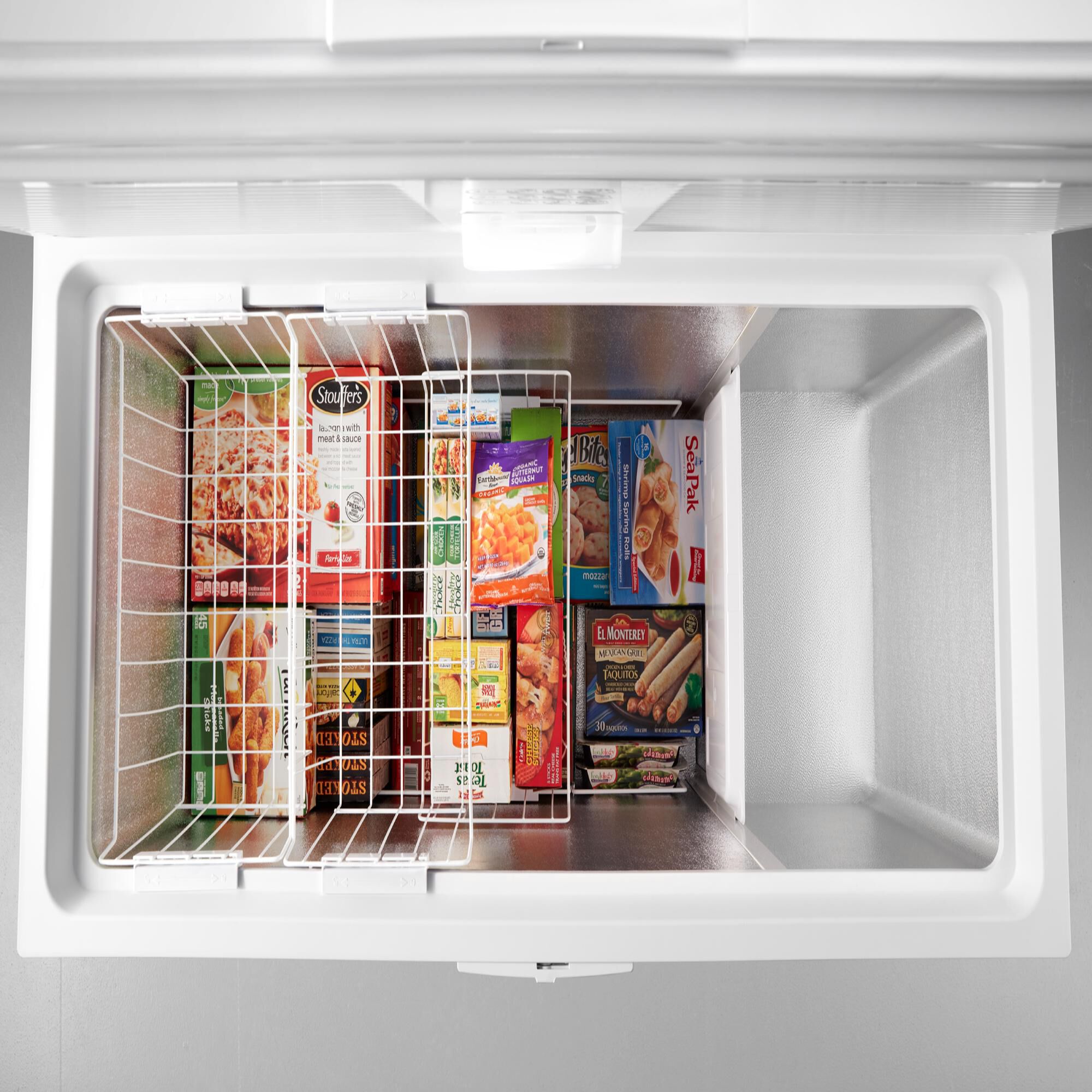 Whirlpool 55 in. 16.0 cu. ft. Garage-Ready Chest Freezer - White