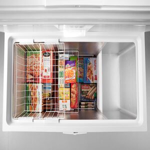 Whirlpool 55 in. 16.0 cu. ft. Garage-Ready Chest Freezer - White, , hires