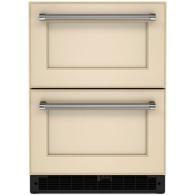 KitchenAid 24 in. Built-In 4.4 cu. ft. Refrigerator Drawer - Custom Panel Ready | KUDR204KPA